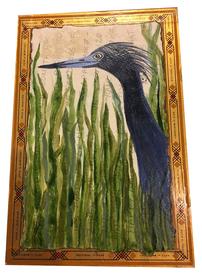 Little Blue Heron <br />Art, Poem and Book